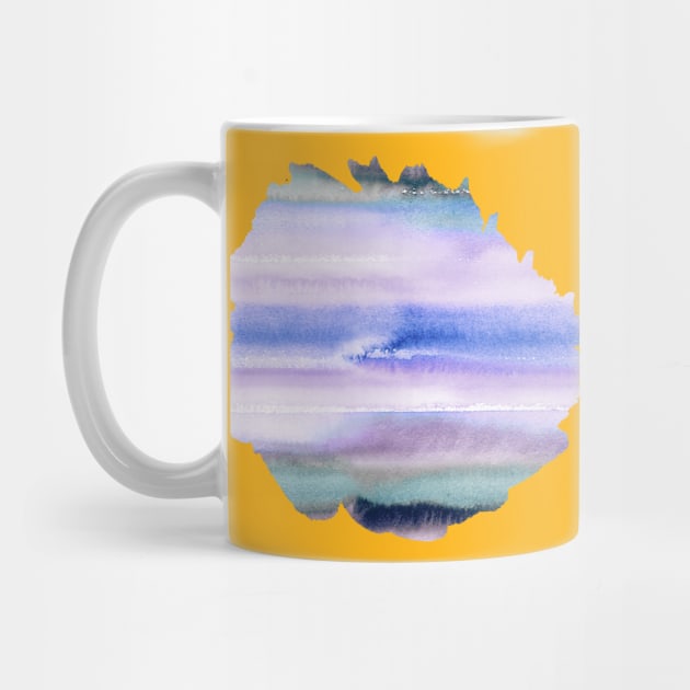 Gradient Watercolor Blue purple by ninoladesign